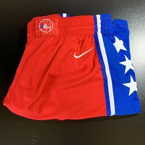 Philadelphia 76ers Nike Shorts Mens Size 50 (Large)